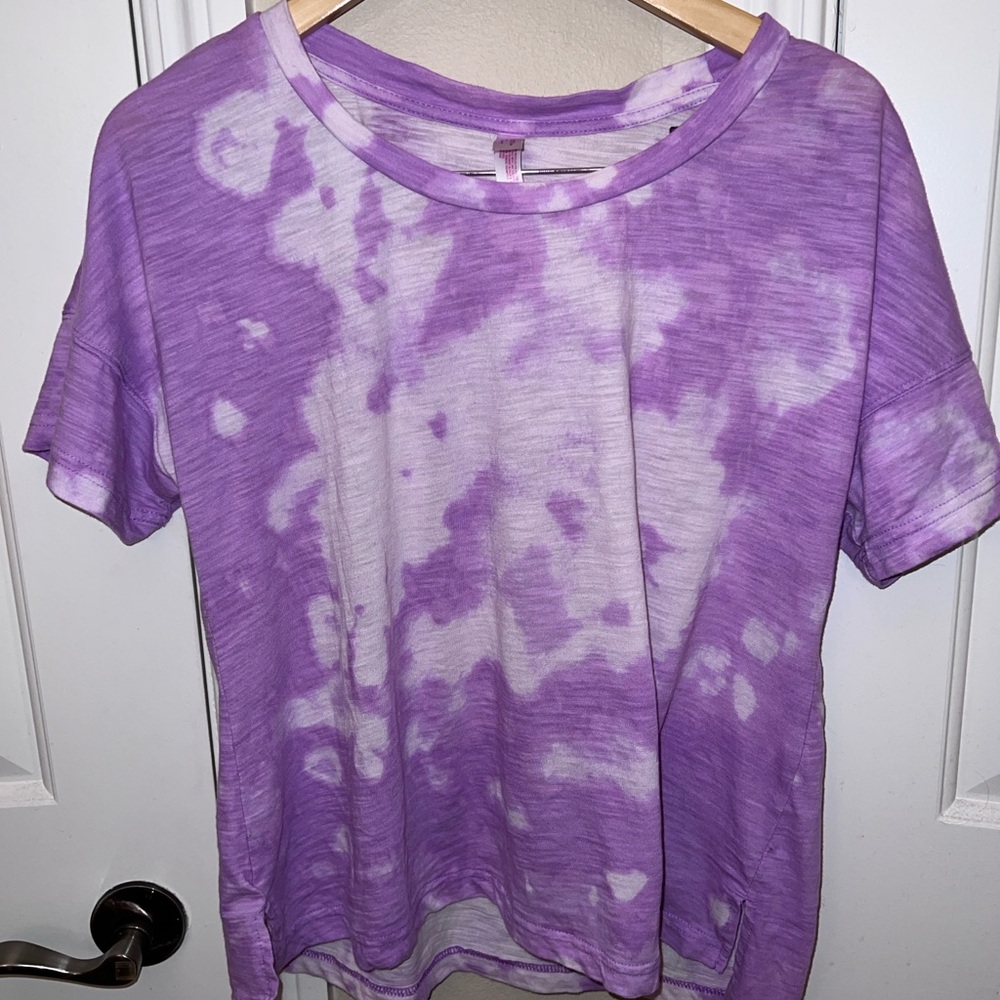 Purple Tie-Dye Women's Top